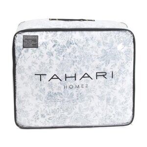 TAHARI Cotton Toile Comforter Set